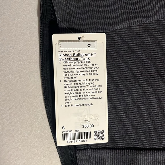 Lululemon Ribbed Tank - Picture 3 of 3